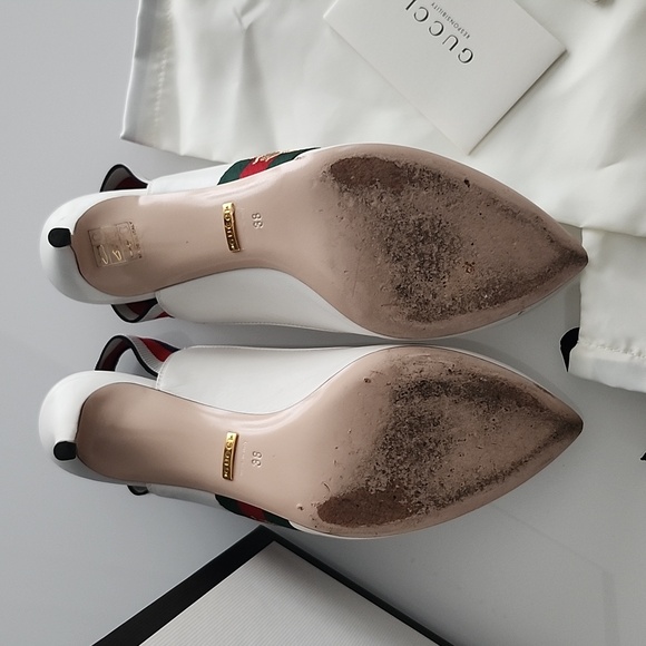 Gucci Malaga Kid Pumps - 38/8 US - Picture 8 of 16